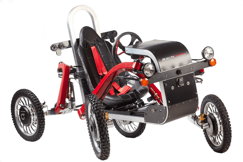 Swincar e-Spider — vue de face
