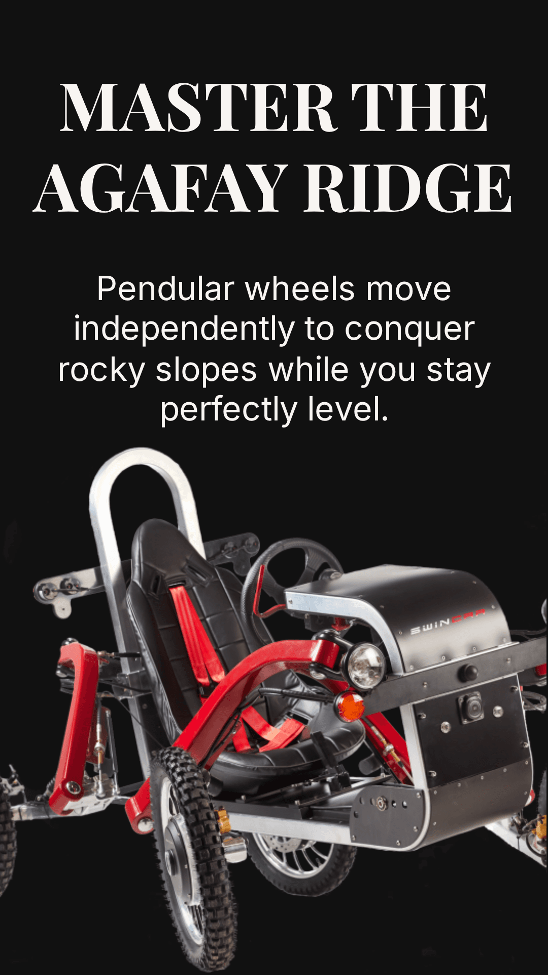 Atlas Swincar — Circuit Ourika vallée