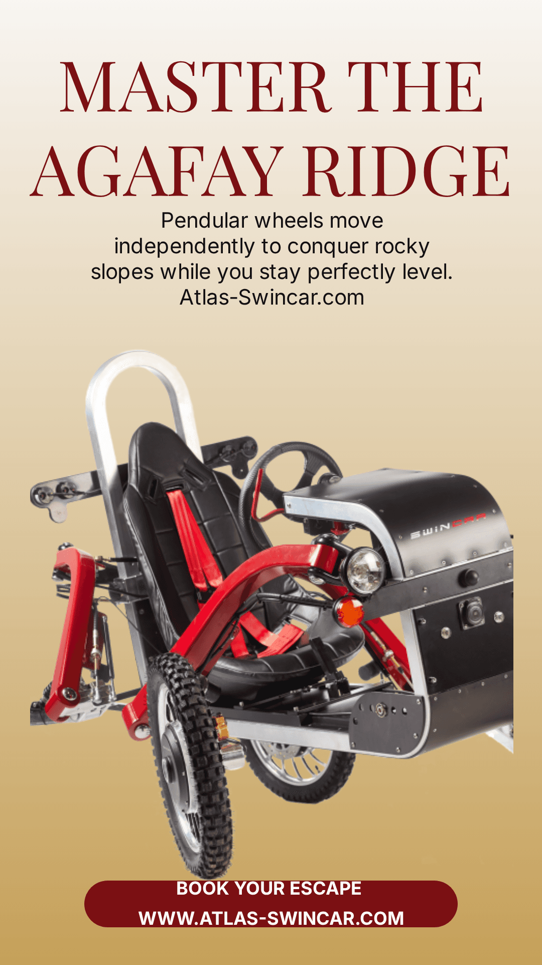 Atlas Swincar — Aventure en duo tandem