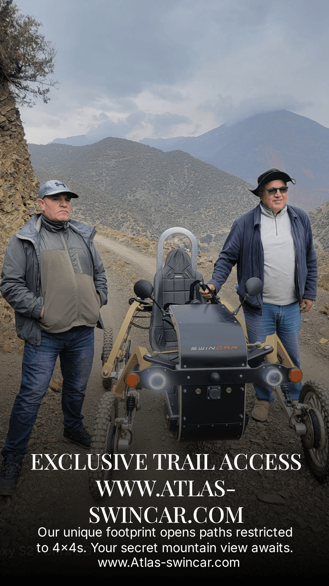 Atlas Swincar — Piste Atlas marocain