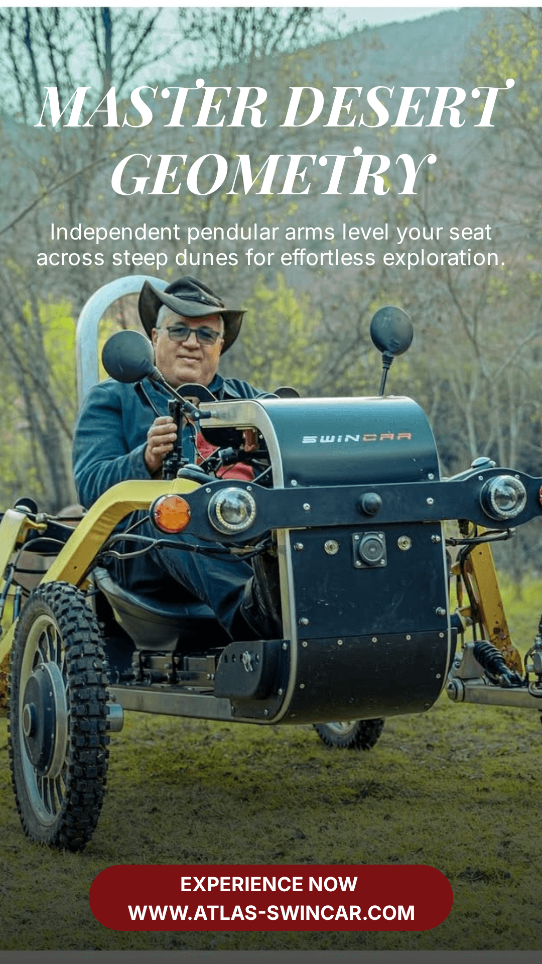 Atlas Swincar — Expérience immersive Maroc
